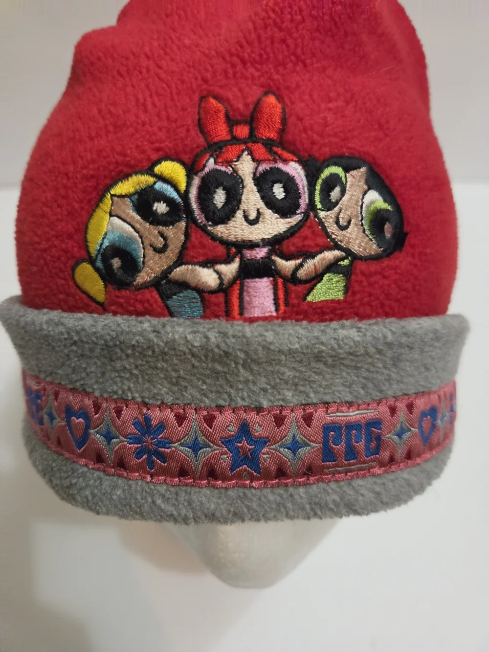 Vintage Powerpuff Girls Beanie Cartoon Network One Size